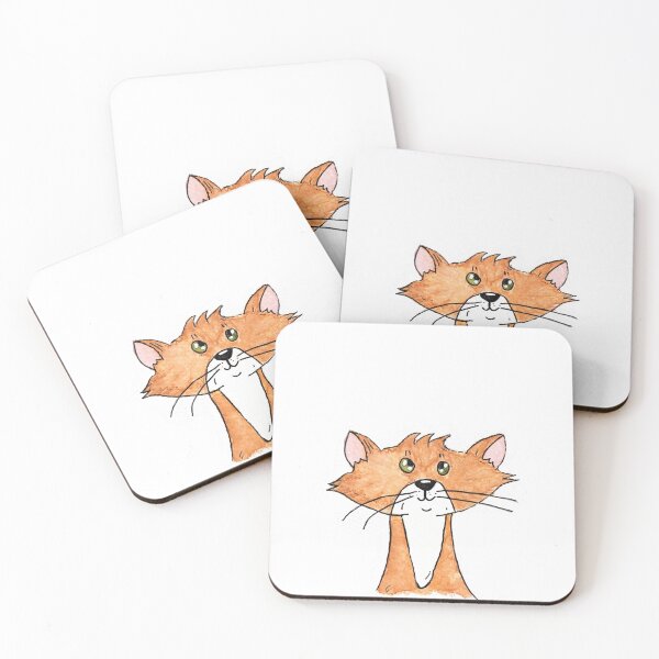 Item preview, Cute Ginger Cat designed and sold by TigerLillieArt.