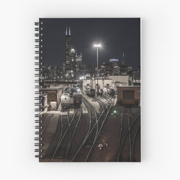 Item preview, BNST railroad yard at night  designed and sold by Guy  Berresford.