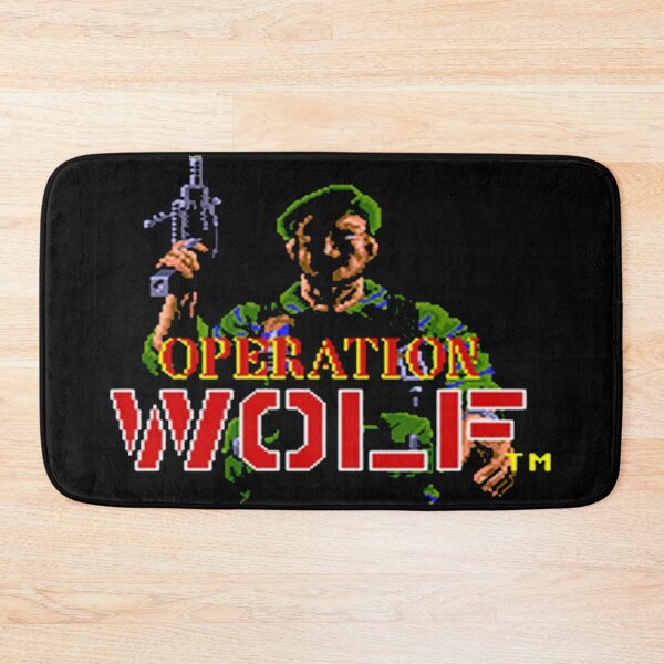 Item preview, OPERATION WOLF ARCADE TITLE SCREEN designed and sold by PIXLTEES.
