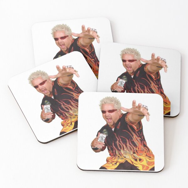 No laws in Flavor Town! Coasters (Set of 4)