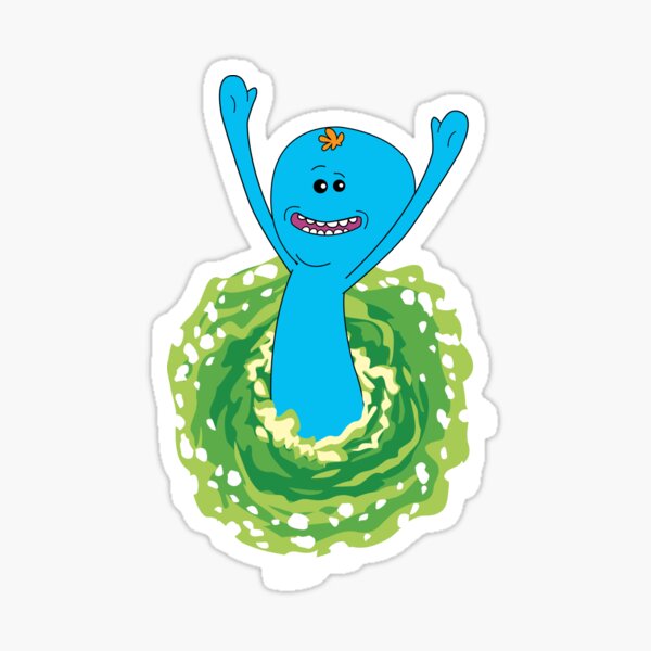 Mr Meeseeks Stickers | Redbubble