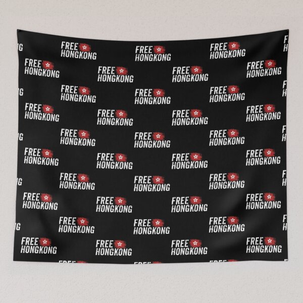 Item preview, Free Hong Kong HKG Freedom Protest #hongkongprotests T-Shirt designed and sold by rhonstoppable27.