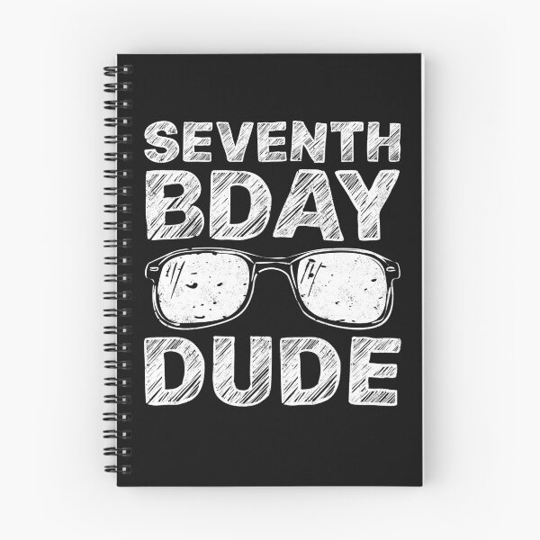 Item preview, 7th Birthday Seventh Bday Dude Boy 7 Year Old Gifts designed and sold by Nikolaienko Artem.