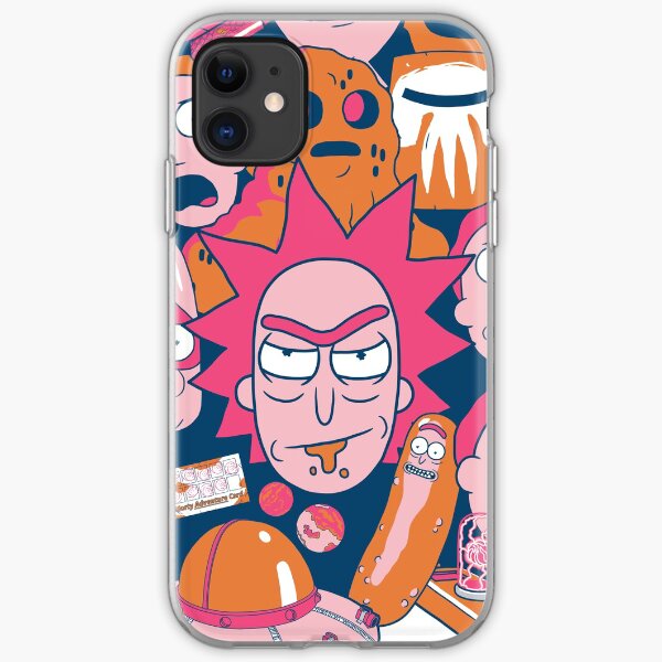 Rick and Morty Collage iPhone Soft Case