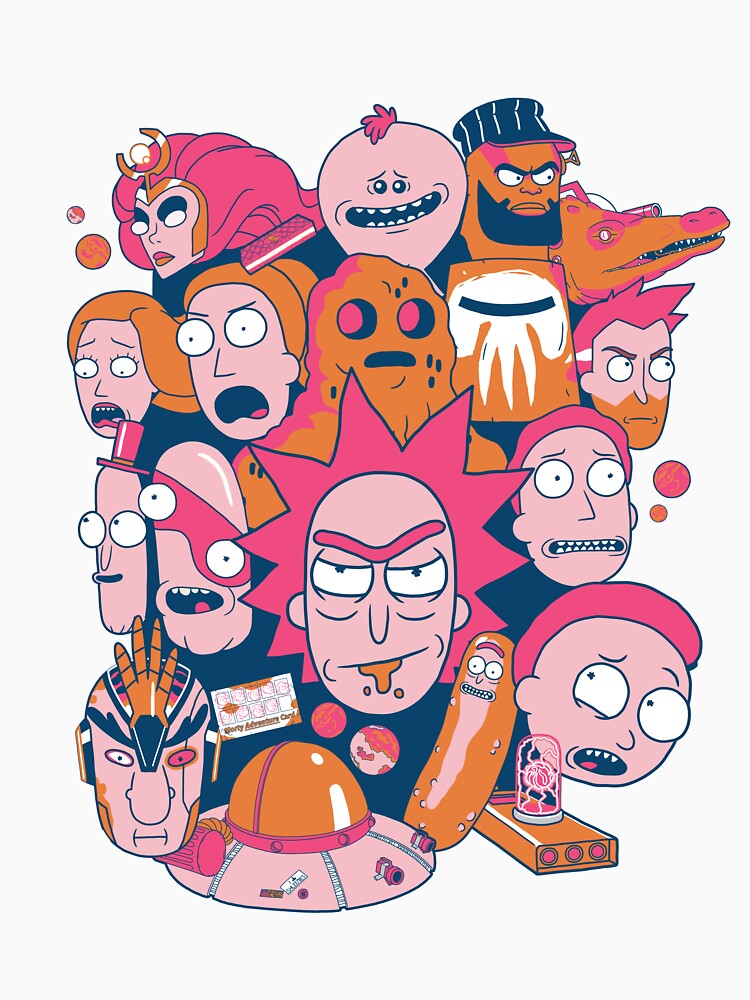 Rick and Morty Collage by ToastMonsters