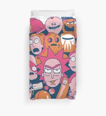 Rick and Morty Collage Duvet Cover