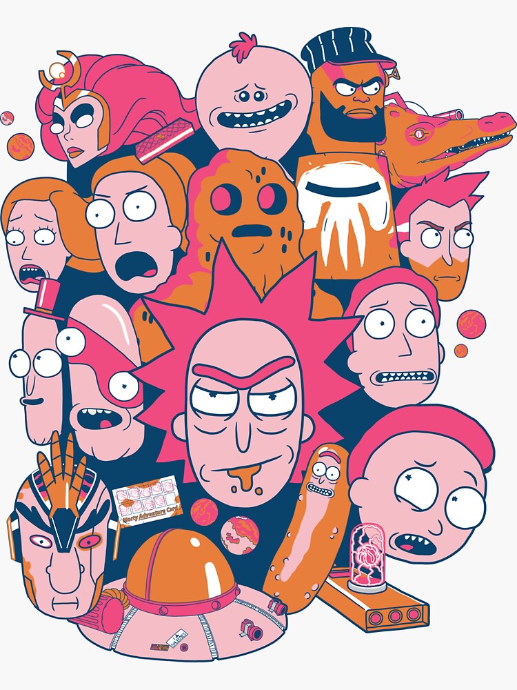 Rick and Morty Collage by ToastMonsters