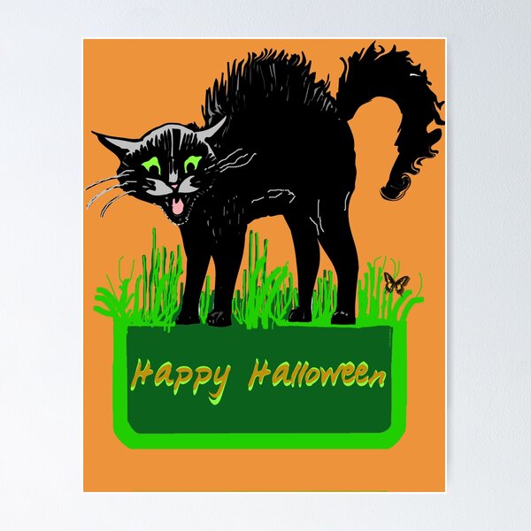 Item preview, Hissing Black Cat designed and sold by kristalcurt.