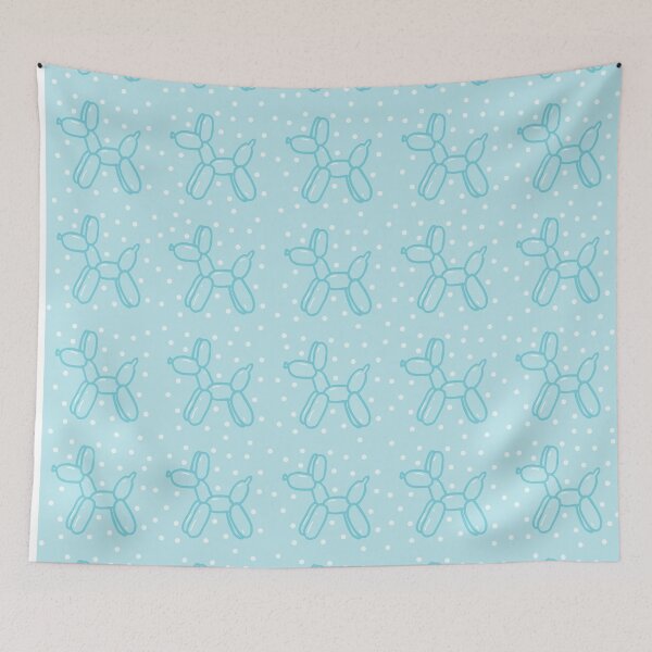 Item preview, Balloon Dogs in Teal Blue designed and sold by Whoopsidoodle.