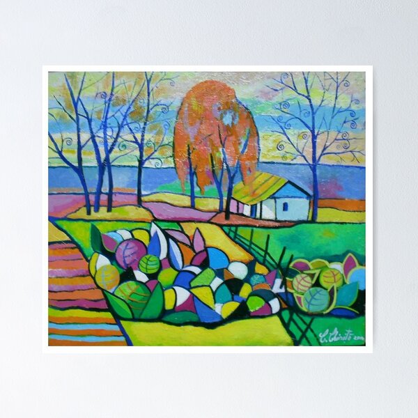 Autumn Gardens Poster