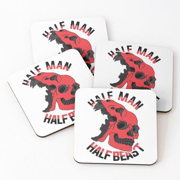 Item preview, Half Man Half Beast Mutant Skull  designed and sold by therealsadpanda.