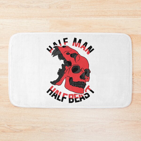 Item preview, Half Man Half Beast Mutant Skull  designed and sold by therealsadpanda.