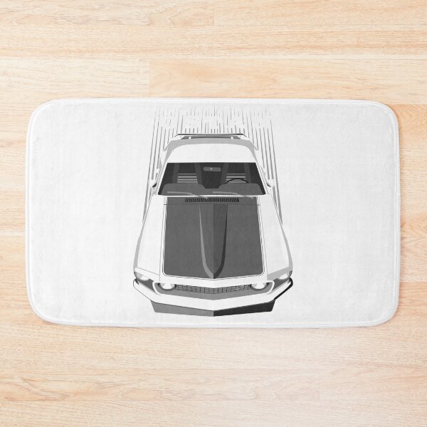 Item preview, Mustang Boss 69 - White  designed and sold by V8social.
