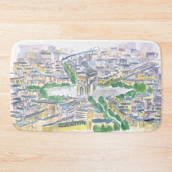 Item preview, Paris France Arc de Triomphe de l'Etoile at sunset designed and sold by artshop77.