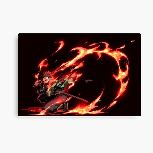 Demon Slayer, Kimetsu no yaiba - 17 Canvas Print