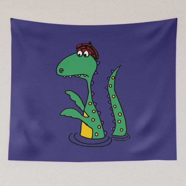 Item preview, Funny Loch Ness Monster Cartoon designed and sold by Nature's Fancy.