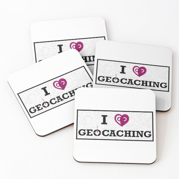 Item preview, I Love Geocaching designed and sold by Burning River Traders.