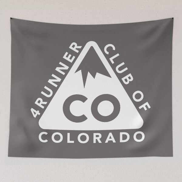 Item preview, White 4Runner Club of Colorado Design designed and sold by ChaseBig.