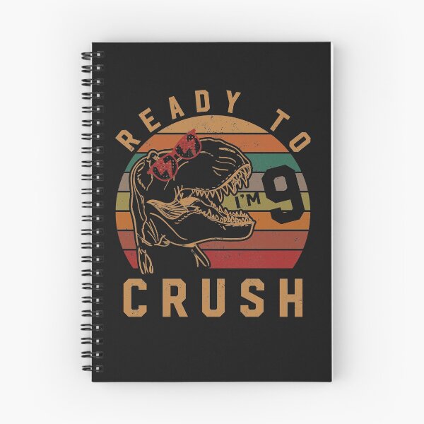 Item preview, 9th Birthday Ready to Crush I'm Nine 9 Year Old Gift designed and sold by Nikolaienko Artem.