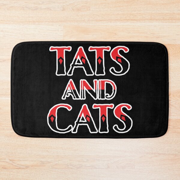 Item preview, Tats and Cats Cute Cat & Tattoo Lover print designed and sold by tronictees.