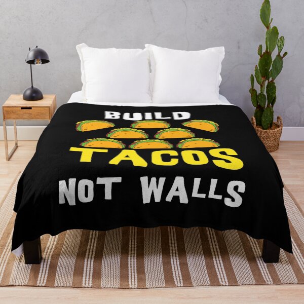 Item preview, Funny Build Tacos Not Walls Cinco De Mayo product designed and sold by tronictees.
