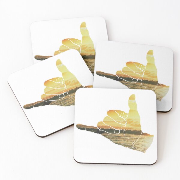 Item preview, Yellow Surf Shaka, Hang Loose designed and sold by thelittlebat.