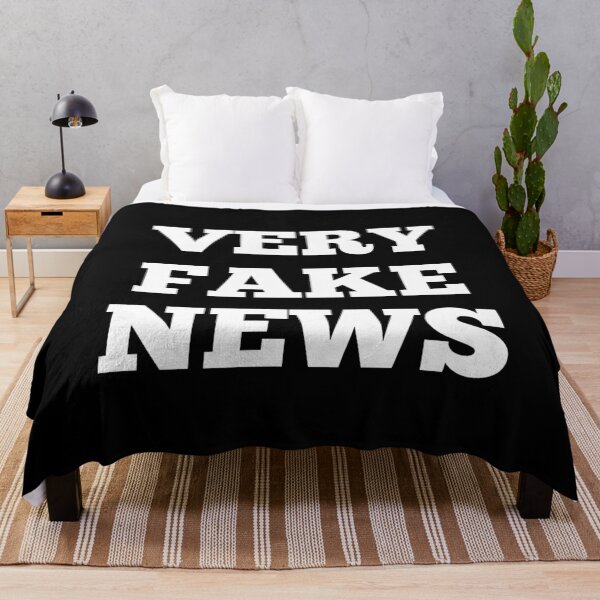 Item preview, Very Fake News President Trump Quote designed and sold by SwagHut.