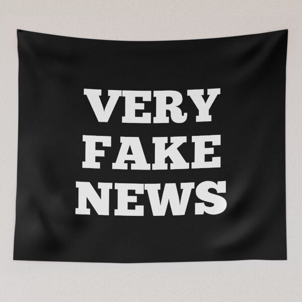 Item preview, Very Fake News President Trump Quote designed and sold by SwagHut.