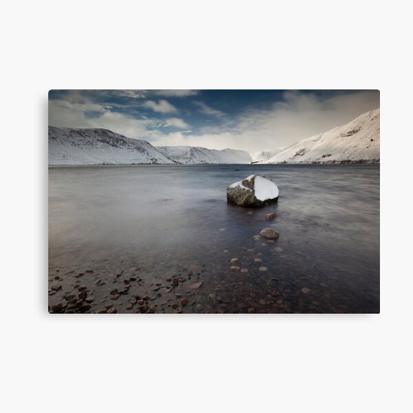 winter on loch muick Canvas Print