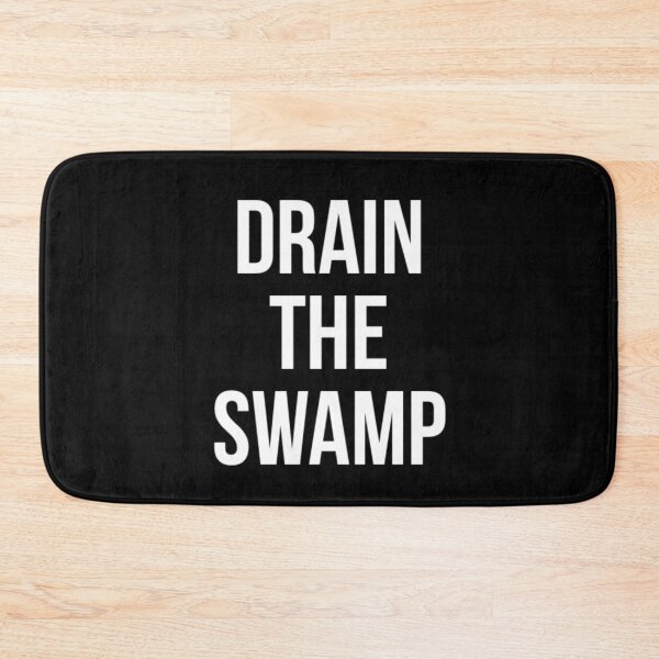 Item preview, Drain The Swamp President Trump Quote designed and sold by SwagHut.