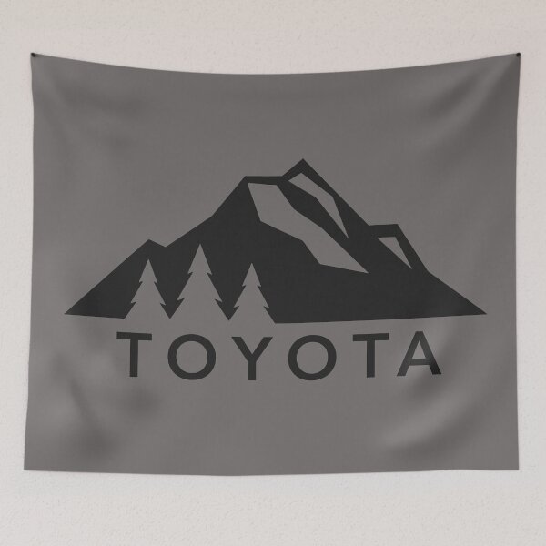 Item preview, Toyota Mountain Logo Version 2 Black  designed and sold by ChaseBig.