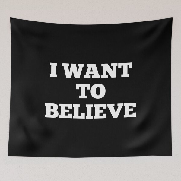 Item preview, I Want To Believe UFO Aliens designed and sold by SwagHut.