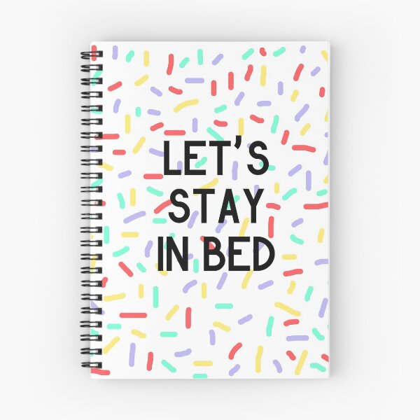 Item preview, Let's Stay in Bed designed and sold by bickspics.