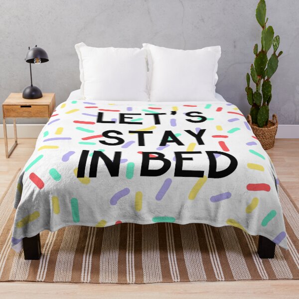Item preview, Let's Stay in Bed designed and sold by bickspics.