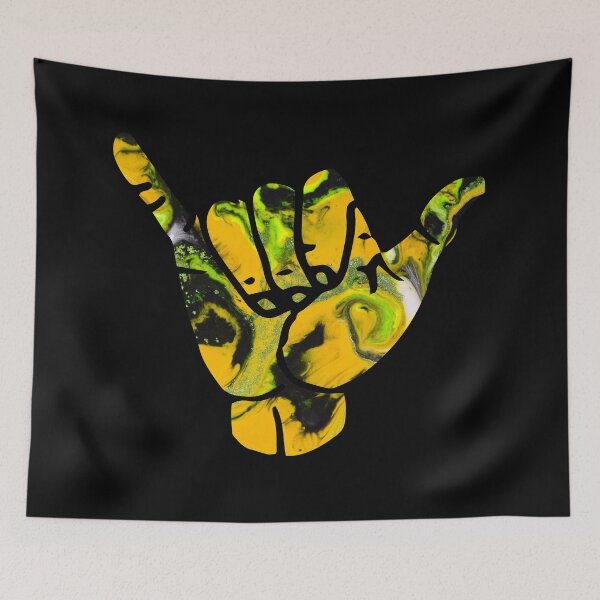 Item preview, Groovy Tie Dye Shaka Hand Sign designed and sold by hollanov98.