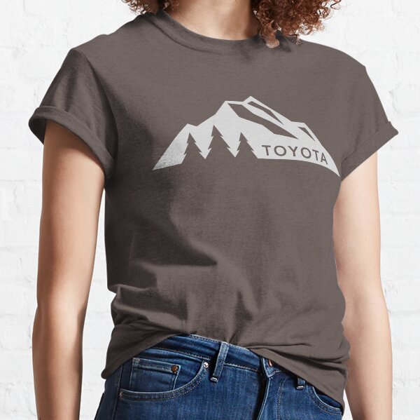 Toyota Mountain Logo Version 3 White Classic T-Shirt