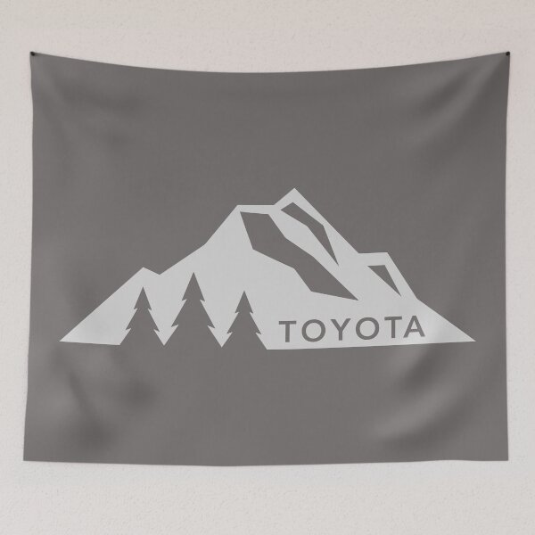 Item preview, Toyota Mountain Logo Version 3 White  designed and sold by ChaseBig.