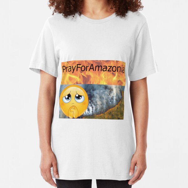 PrayForAmazonia Slim Fit T-Shirt