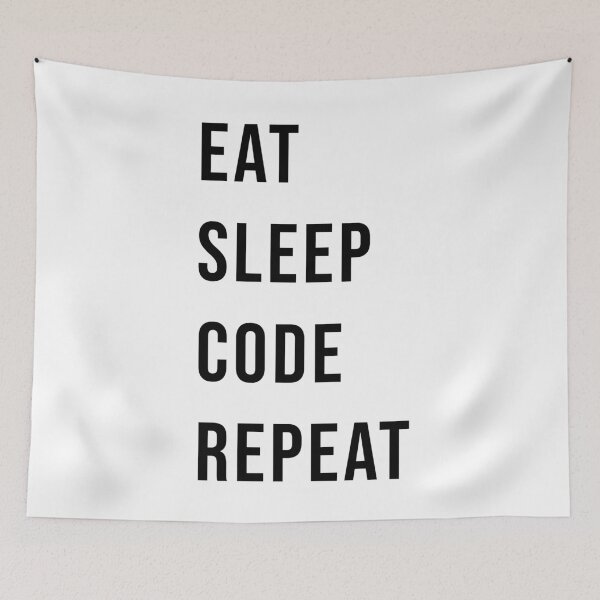 Item preview, Sleep, Code, Repeat designed and sold by hollanov98.