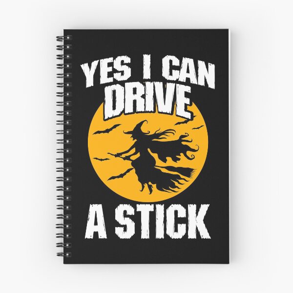 Item preview, Yes I Can Drive A Stick Funny Halloween Witch design designed and sold by sabertronics.