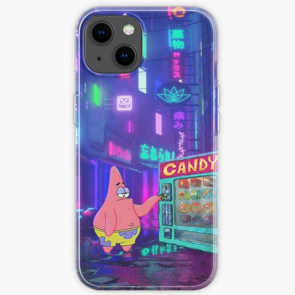 SpongeBob Squarepants aesthetic | vending machine iPhone Soft Case