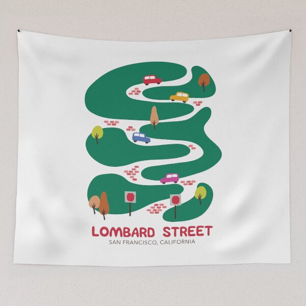 Item preview, Lombard Street - San Francisco designed and sold by Moritz Schwäble.