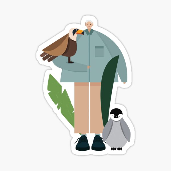 Item preview, David Attenborough designed and sold by Emloubowen.