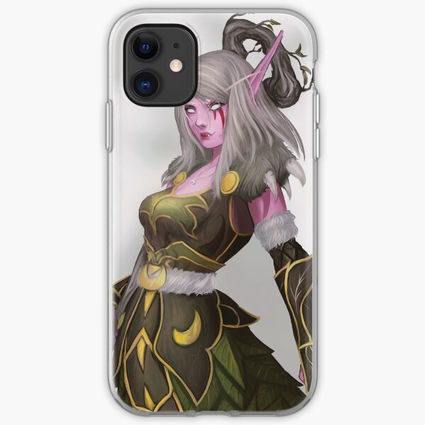 Estala Night Elf Druid iPhone Soft Case