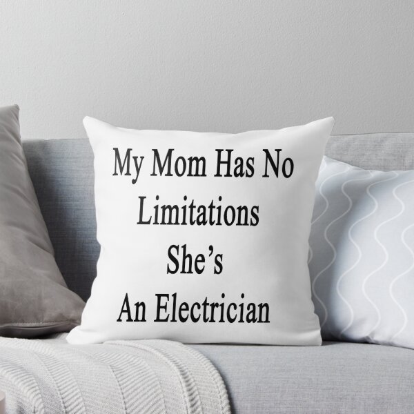 Aperçu de l'œuvre My Mom Has No Limitations She's An Electrician créée et vendue par supernova23.