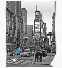 Tin Tin - New York Times Poster
