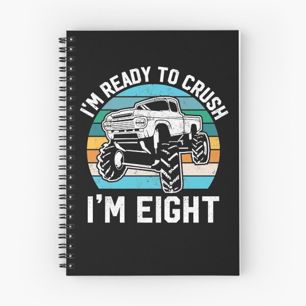 Item preview, 8th Birthday Monster Truck Ready to Crush Im 8 Year Old Gift designed and sold by Nikolaienko Artem.
