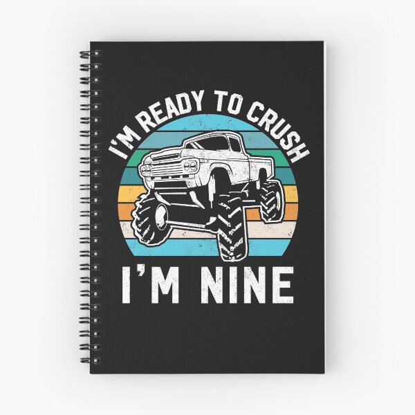 Item preview, 9th Birthday Monster Truck Ready to Crush Im 9 Year Old Gift designed and sold by Nikolaienko Artem.