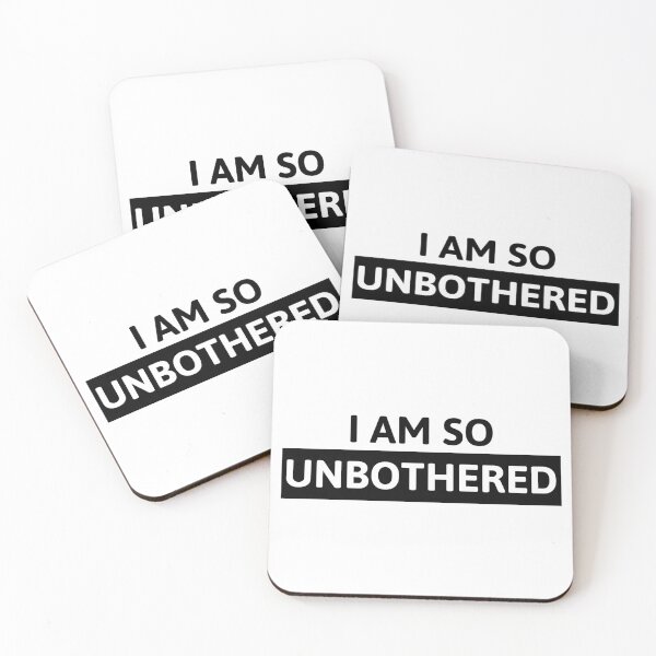 Item preview, I Am So Unbothered - Light designed and sold by 4wordsmovement.