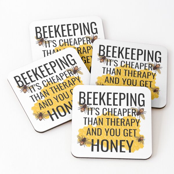 Item preview, Funny Beekeeping Beekeeper Honey Bee Apiarist Gift  designed and sold by Linda Roisum.